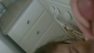 Casey gargling my cock and gulping my spunk