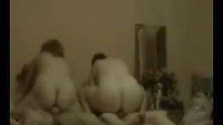 Group sex video with wives swapping fucking partners and romping on the same bed