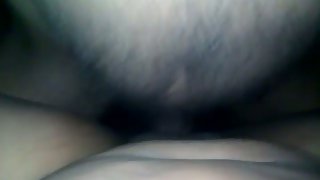 Amateur dark-hued point of view fuck