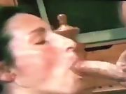 Fuckslut wife loves blowing and eating hard penis